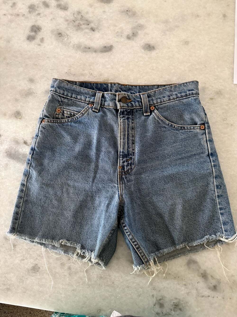 Vintage Levi's 505 Regular Fit Denim Cut-Off Shorts